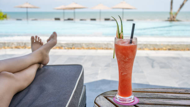 Cocktail op het strand
