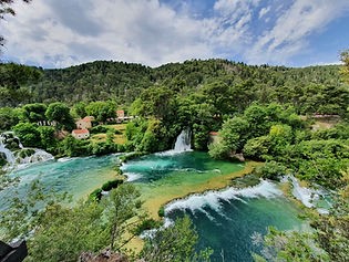 Krka watervallen